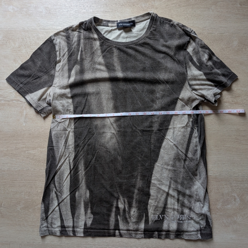 Brown And Beige Tie-Dye Tshirt